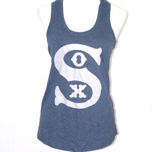 Tank Top Chicago White Sox District Perfect Tri Womens Medium Blue Sporty